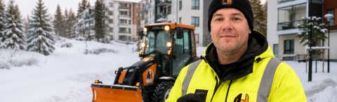 Kiinteistöjen huoltopalvelut nimetyllä omatalkkarilla!